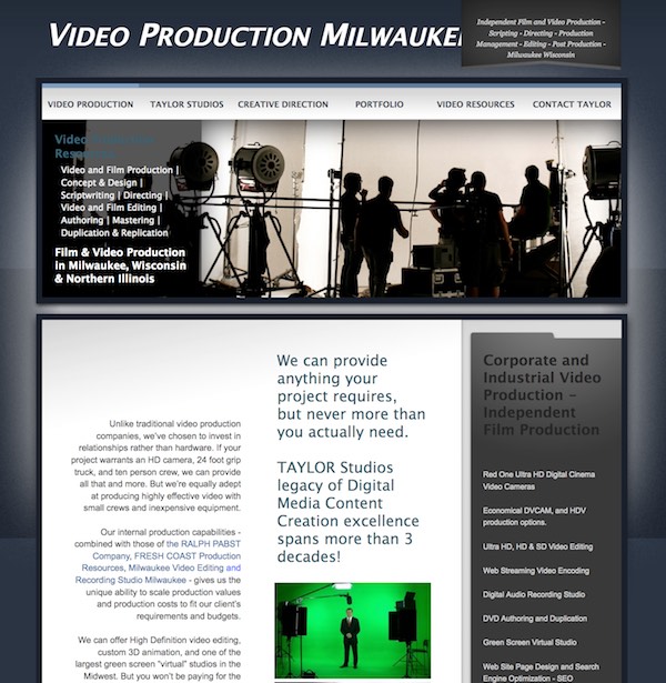 video production milwaukee, full service audio-film-video production company