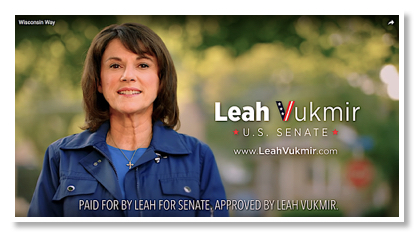 Fresh Coast™ Production Resources provides support for additional Republican Leah Vukmir TV spots.
